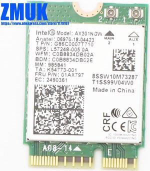 Int AX201NGW WiFi For Lenovo  M70a M70t M70s M80t M80s M90a M90q M90t M90s P340 Series,P/N 01AX797 5W10V25764