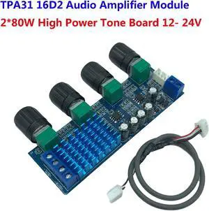 XH-M577 Digital Power Amplifier Board TPA3116D2 Audio Amplifier Bboard High Power Tone Board Operational Amplifier 12-24V XH-M577 Digital Power Amplifier Board TPA3116D2 Audio Amplifier Bboard High Power Tone Board Operational Amplifier 12-24V