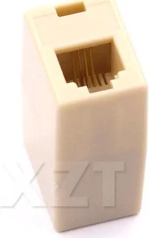 50Pcs/Lot RJ11 6P 4C Telephone Straight Coupler, Telephone Cable Extender Joiner Adapter Connector 50Pcs/Lot RJ11 6P 4C Telephone Straight Coupler, Telephone Cable Extender Joiner Adapter Connector