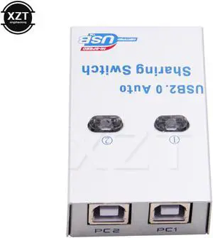 USB2.0 Splitter Auto Sharing Switch PC Computer Peripherals 4 Ports For PC Computer Printer Scanner For Office Home Use Switches