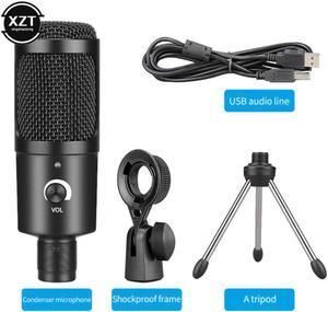 USB Microphone Condenser Recording Microphones For Laptop Windows Cardioid Studio Recording For YouTube Video Chatting Podcast