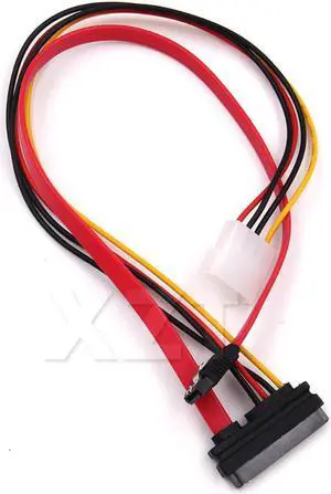 50pcs 15+7 Pin Power Data to 4 Pin IDE Power SATA Data Hard Cable 40cm hot sale 50pcs 15+7 Pin Power Data to 4 Pin IDE Power SATA Data Hard Cable 40cm hot sale