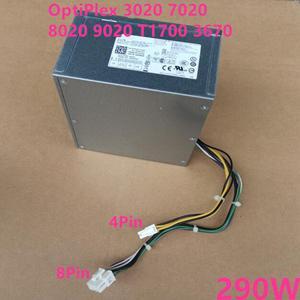 PSU For Dell OptiPlex 3020 7020 8020 9020 T1700 3670 8Pin 290W Power Supply L290AM-00 776VT RVTHD XFXKX KPRG9 NOKPM