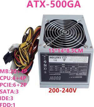 PC PSU For Enhance ATX 500W Power Supply ATX-500GA