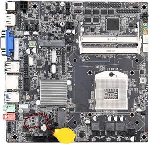 HM65 Desktop PC Mainboard SATA II DDR3 Mini ITX Motherboard for Mini Host/HTPC/ Radio/Advertising Machine