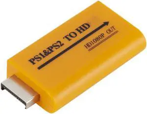 HD 1080P PS1/PS2 To HDMI-compatible Converter Adapter Wii To HDMI-compatible Converter Adapter for PC HDTV Monitor HD 1080P PS1/PS2 To HDMI-compatible Converter Adapter Wii To HDMI-compatible Converter Adapter for PC HDTV Monitor