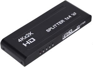 HDMI-compatible One In Four Distributor HDMI-compatible Same Screen TV One In Four Out Four Port Screen Splitter