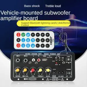 HIFI Bluetooth Digital Power Audio Amplifier Board 18W+18W Stereo AMP Amplificador Home Theater USB SD Card MP3 Player HIFI Bluetooth Digital Power Audio Amplifier Board 18W+18W Stereo AMP Amplificador Home Theater USB SD Card MP3 Player