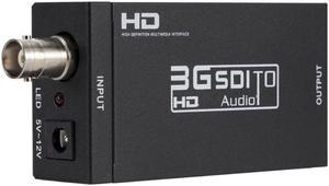 3G HDMI-compatible To SDI Converter SDI  Adapter Audio HD-SDI/3G-SDI Adapter BNC 1080P DAC Converter for Monitor HDTV