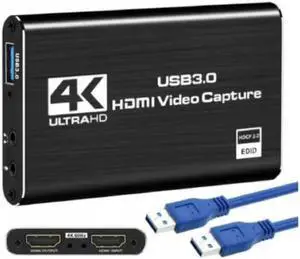 USB3.0 To HDMI Conversion Capture Card HDMI Video Capture Card OBS Recorder 4K HDMI Capture Card
