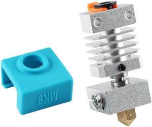 3D Printer Extruder Hotend Kit for CR- 10 -MINI, CR-20, CR-20 PRO, TronXY Printer Accessories Heating Block 0.4mm Transparent