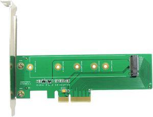 Add on Card PCIE TO M2 Adapter M.2 NGFF M key NVMe to PCI-e 3.0 x4 Adapter PCI Express Adapter for 22110 2280 2260 2242 2230 SSD