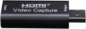 Video Card 4K@30Hz 1080P USB2.0 HDMI Video Capture Card USB Box HDMI to USB Video Capture Dongle fr Game Streaming Live Teaching