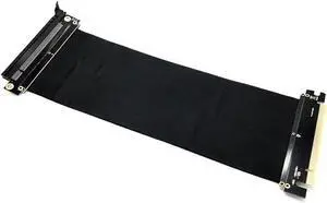 PCI Express 16x Flexible Cable Riser Card PCI-E 16X to 16X PC Graphics Card Connector Extension Port Adapter Cabe for BTC Mining PCI Express 16x Flexible Cable Riser Card PCI-E 16X to 16X PC Graphics Card Connector Extension Port Adapter Cabe for BTC Mining