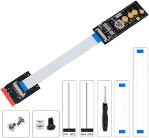 M.2 Wifi Adapter Key A+E to Wifi Card BCM94360CD BCM94331CD BCM943602CS BCM94360CS2 BCM943224PCIEBT2 for Apple Macbook Pro Air