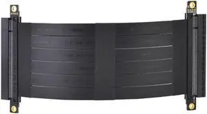 Add On Card PCIE Riser Extender PCI Express 16x to 16x Riser Extension Cable Graphics Card 16x Slot PCI-E Cable Connector for PC