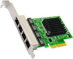 QINDIAN Network Cards Realtek PCI-E Network Card/Adapter Gigabit Ethernet Adapter Lan Card Enternet Internet RJ-45 PCIE X4 Cards