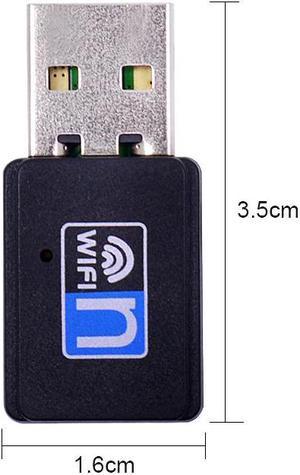 CHIPAL  mini adaptateur usb sans fil, récepteur wi-fi 150mbps, adaptateur ethernet, carte réseau, compatible avec ordinateur Windows PC