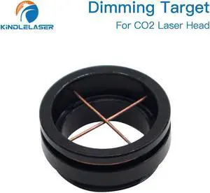 KINDLELASER  dispositif d'étalonnage du chemin Laser, Kit d'alignement du régulateur de lumière, cible de gradation pour tête Laser, Machine de découpe Laser CO2