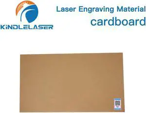 Kindle Laser  matériel de gravure en carton 54x30.5cm, matériel de bricolage pour Mini imprimante Laser 3d de bureau, 10 pièces