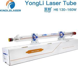 Yongli  Laser 130-160W CO2 Tube H série Dia.70mm boîte en bois, emballage pour Machine de gravure et découpe Laser