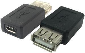 Adaptateur USB 2.0 femelle vers Micro USB femelle, 1 pièce