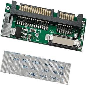 Adaptateur de disque dur, 1.8 pouces, CE SSD à 2.5 pouces, 22 broches SATA à 24 broches LIF / ZIF