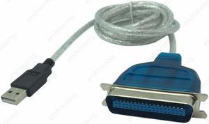 Câble adaptateur USB 1.2 à parallèle IEEE 2.0, câble pour imprimante centronique 36 broches, 1284 M