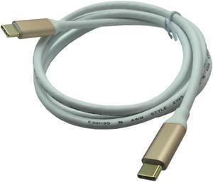 Câble d'extension USB 3.1 Type C mâle à mâle, connecteur en PVC, câble de données de Type M/M, connecteur USB-C 1M