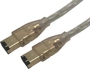 Câble de connexion IEEE 1394 plaqué or, 1394a 6pin mâle à 6 broches mâle 6-6 broches Firewire iLink DV, de haute qualité, 1.5m 5FT