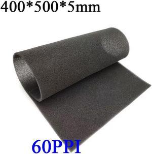 Filtre d'ordinateur 500x400x5MM, maille de boîtier de PC, refroidisseur de ventilateur, couverture anti-poussière, Spong 60PPI plus délicat et lavable