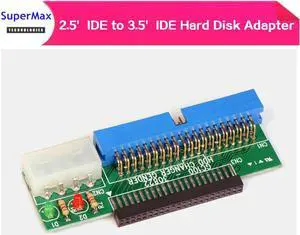 Adaptateur de disque dur IDE à 3.5IDE de 2.5 pouces, carte, convertisseur d'interface pour disque dur de bureau