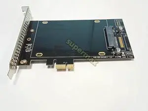 Adaptateur PCI-e express SATA III SSD, avec port SATA III, pour MAC PRO 08-12/OSX 10.8  10.12/MP3.1-5.1