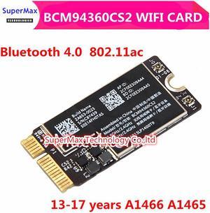 Carte Gigabit sans fil Bluetooth 4.0 802.11ac A1466 A1465 MD760 MD711, wi-fi AC