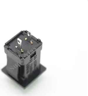 Interrupteur à bouton-poussoir DS-429 2 broches, verrouillage automatique, boutons 11.3x12.3, de couleur rouge et vert, 100 pièces/lot, haute qualité