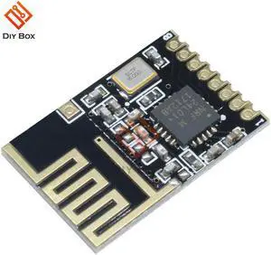 diymore Mini NRF24L01 + 2.4GHz 1.27MM RF Wireless Module Mini Version Power Enhanced Version SMD Receiver Transceiver Board 5V