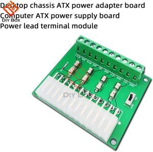 Desktop Chassis ATX Power Adapter Board Computer ATX Power Take Power Board Power Outlet Wiring Module