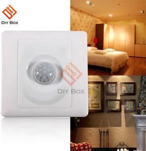 AC 110V 220V LED PIR Motion Sensor Switch IR Infrared Human Induction Detect Sensor Indoor Outdoor On Off Switch Light Switch