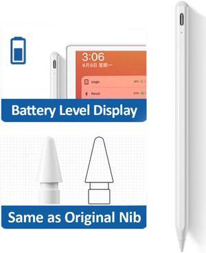 HGDO For iPad Pencil with Palm Rejection,Nib Stylus Pen for Apple Pencil 2 1 iPad Pen Pro 11 12.9 Mini 6 7 Air 3 4