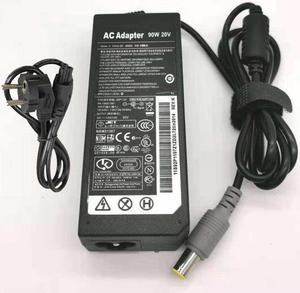 20V 4.5A 90W Remplacement Chargeur Adaptateur secteur Pour Lenovo Thinkpad E420 E430 T61 T60p Z60T T R61E SL400 T61 X61 X61 X200 T410