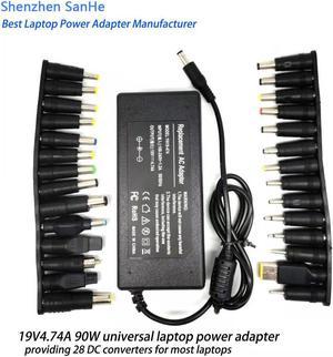 Chargeur adaptateur d'alimentation universel 19V 4.74A 90W pour ordinateur portable Acer Asus Dell HP Lenovo Samsung Toshiba 18.5V 19.5V 20V