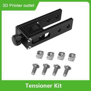 3D Printer Tensioner Kit 2020 Aluminum Profile X-axis Synchronous Belt Stretch Straighten Tensioner Set for Ender 3 Anet