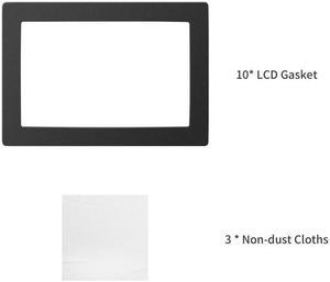 10PCS LCD Gasket 9.5 x 6.7in Non-dust Cloths for ELEGOO Saturn 8.9 Inch Resin 3D Printer Screen