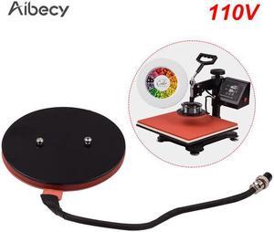 Aibecy 15.5cm/6.1in Heat Press Plate Pad Sublimation Transfer Silicone Heating Pad Mat for Heat Press Machine