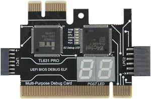 TL631 Pro  LPC-DEBUG Motherboard Diagnostic Analyzer, Multifunctional, Desktop and Laptop