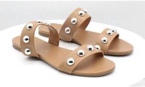 Inc Women's Galli Ball-Stud Slide Sandals,