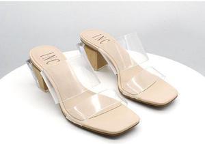 Inc Women's Calantha Clear Vinyl Dress Sandals