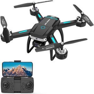 Drone with 8K/480p 2-Axis Gimbal Camera for Adults Beginners, Long Range Professional FPV Quadcopter with Brushless Motor, 3 Batteries 50Mins Flight Time, Smart Return Home