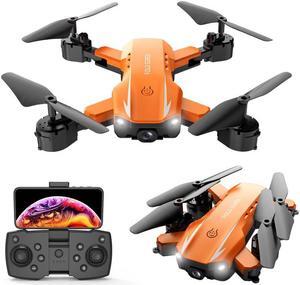 Drone with 1080P/4K 2-Axis Gimbal Camera for Adults Beginners, Long Range Professional FPV Quadcopter with Brushless Motor, 3 Batteries 50Mins Flight Time, Smart Return Home