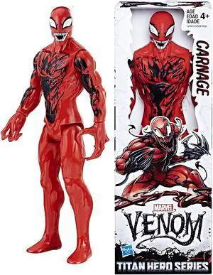 Titan Hero Series Carnage 12-Inch Action Figure from Venom